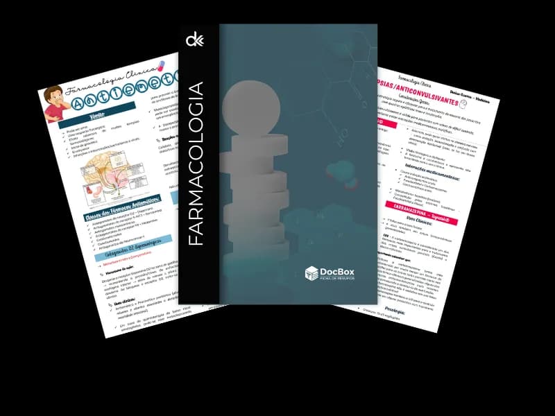 Capa do resumo de Farmacologia